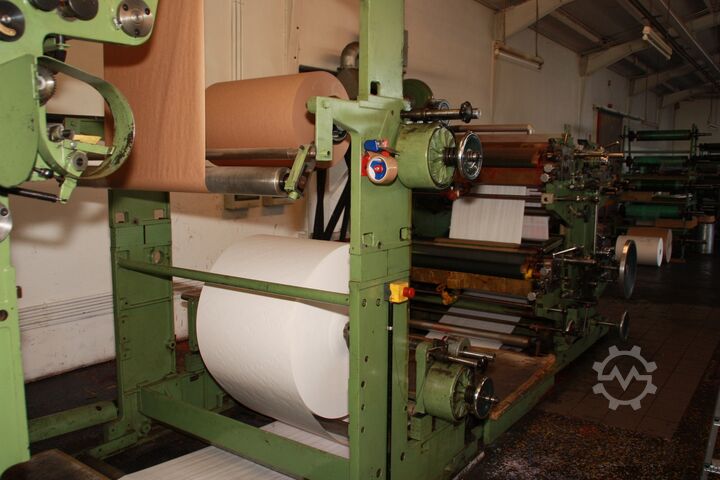 Blockbodenbeutelmaschine, SOS-Bags Windmöller & Hölscher Triumph 3A + QMS 992 (vierfarbig)