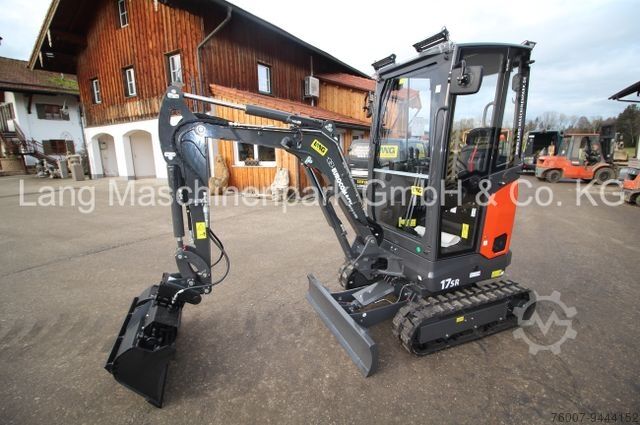 Máy xúc mini EUROCOMACH 17 SR inkl. Löffelset