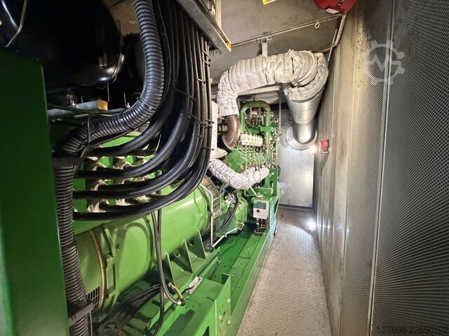 Block heat and power plant 2G Blockheizkraftwerk avus 500 plus