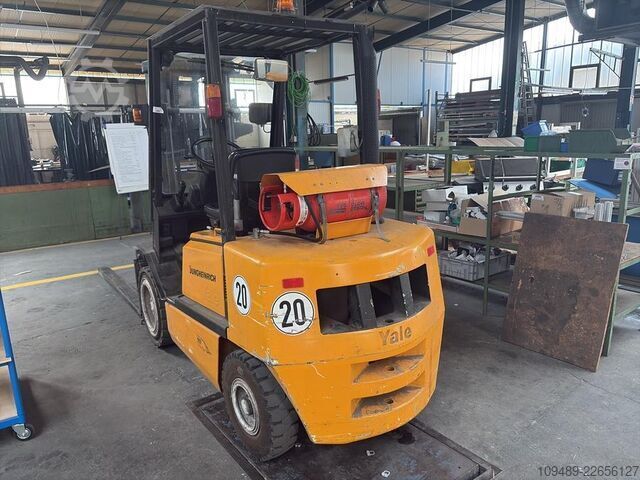 Вилочный погрузчик / Jungheinrich, 3 т, газовый погрузчик Jungheinrich TFG 30 /316 ZT - Gasstapler