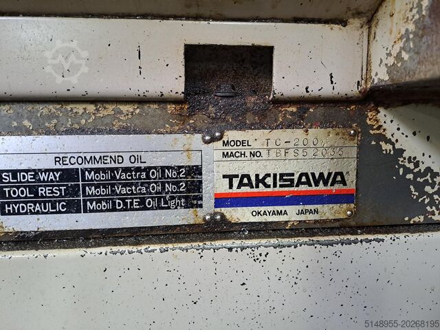 CNC Lathe Takisawa TC 200
