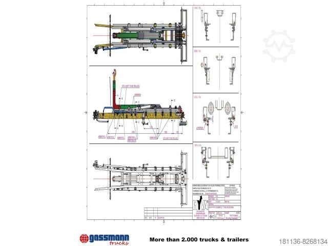 Abrollkipper T20-57-S Abrollanlage, 10x VORHANDEN!