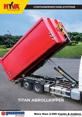 Kanca kasalı yük kamyonu (roll-off) T20-57-S Abrollanlage, 19x VORHANDEN!
