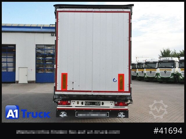 Odprta polprikolica s ponjavo SCHMITZ Speed Curtain, Lift 455/40 R 22.5, Hubdach,