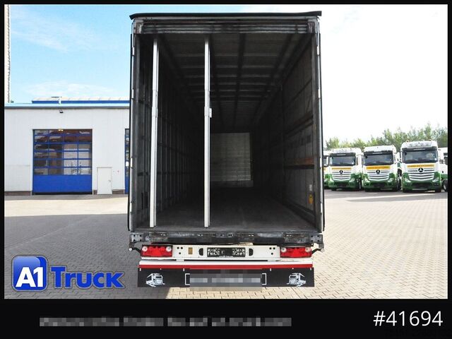 Odprta polprikolica s ponjavo SCHMITZ Speed Curtain, Lift 455/40 R 22.5, Hubdach,