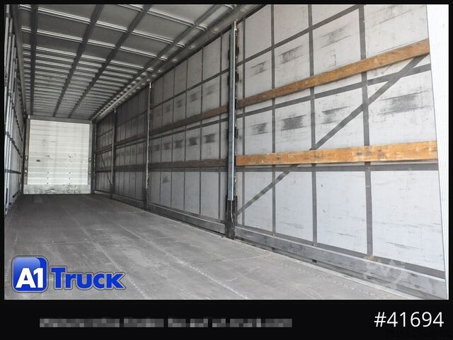 Odprta polprikolica s ponjavo SCHMITZ Speed Curtain, Lift 455/40 R 22.5, Hubdach,