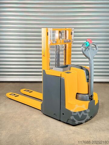 पैलेट ट्रक पैदल यात्री Jungheinrich EJD 220 - Service Neu - 4.280 Std. -Batterie 85%