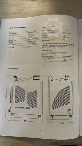 Chocolate refiner, creams SELMI MICRON 25