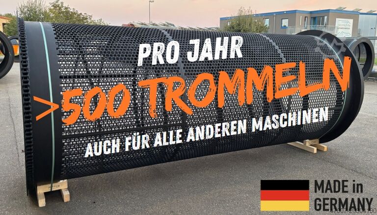 Trommel de criblage adapté pour Doppstadt SM518 MADE IN GERMANY Siebtrommel SM518 / QV30mm / t=8mm