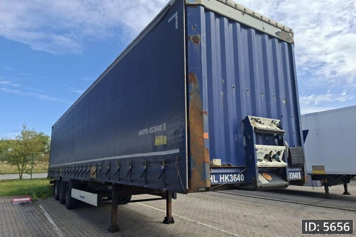 Terpal geser Krone SD / BPW Disk / Huckepack