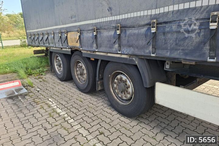 Terpal geser Krone SD / BPW Disk / Huckepack