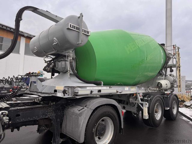 กึ่งพ่วง MÜLLER-MITTELTAL SF32BM/BT Liebherr HTM1004 10m³ BPW Liftachse