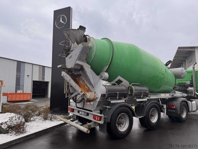 กึ่งพ่วง MÜLLER-MITTELTAL SF32BM/BT Liebherr HTM1004 10m³ BPW Liftachse