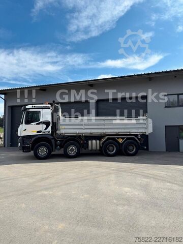Three-sided tipper truck MERCEDES-BENZ Arocs 4143 / 8X4 / Meiller / 41ton Chassis