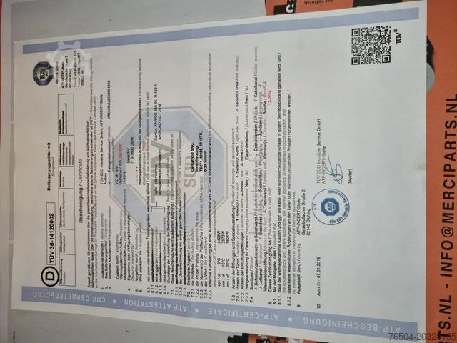 Refrigerated/freezer transport (closed box) MAN TGE 3.180 Kuhlkoffer/ Carrier -20/+20/ ATP Cert.