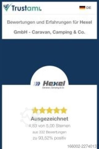 Autocamper HOBBY PRESTIGE Van 640 ET First Edition 180 PS Automat
