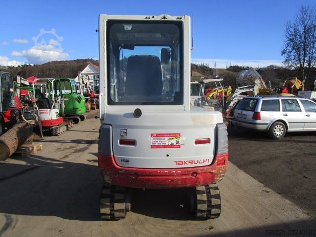 Mini ekskavatorius Takeuchi TB 228 -POWERTILT + Schnellwechsler +3 Löffel