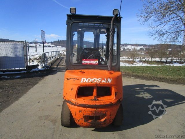 Dyzelinis krautuvas Doosan D25S-5 - Triplex-FH 4,8m + Seitenschieber