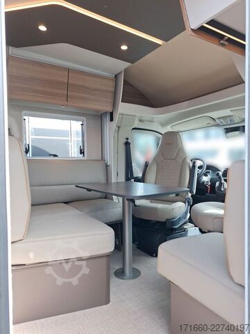 セミインテグレーテッドキャンピングカー BÜRSTNER B66 TD 690 *Hubbett*Lithium*TV/SAT