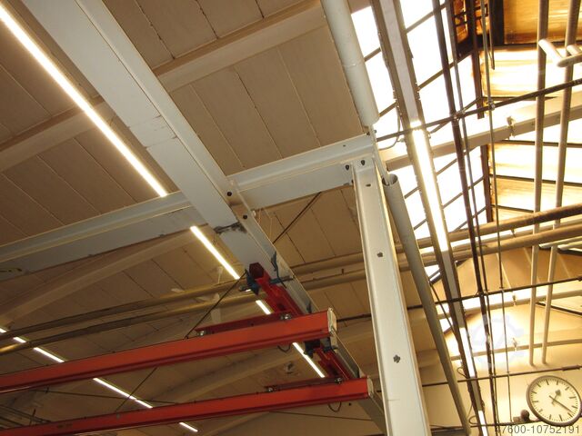 Žerjav nadstrešek Žerjav Notranji žerjav Žerjavska steza Demag - Portalkran KBK Stahlbau 2x 500KG KBK 2 II KBK2 26x8m 2x 500Kg + Stahlbau