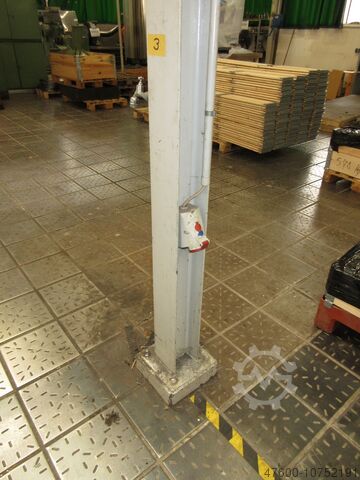 Žerjav nadstrešek Žerjav Notranji žerjav Žerjavska steza Demag - Portalkran KBK Stahlbau 2x 500KG KBK 2 II KBK2 26x8m 2x 500Kg + Stahlbau