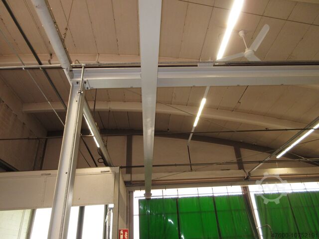 Žerjav nadstrešek Žerjav Notranji žerjav Žerjavska steza Demag - Portalkran KBK Stahlbau 2x 500KG KBK 2 II KBK2 26x8m 2x 500Kg + Stahlbau