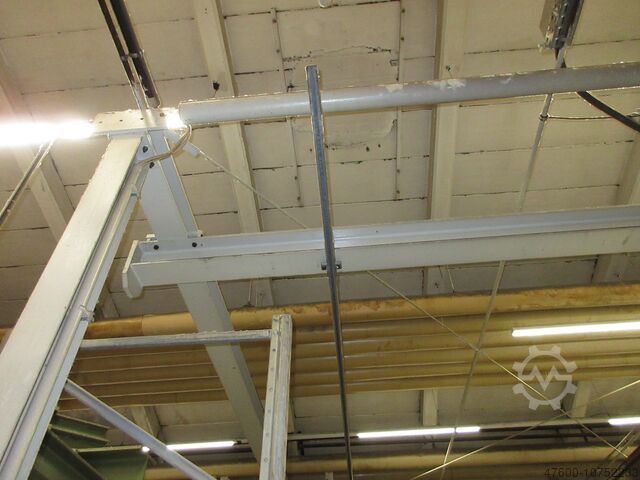 Žerjav nadstrešek Žerjav Notranji žerjav Žerjavska steza Demag - Portalkran KBK Stahlbau NL 500KG KBK2 II KBK2 12,5 x 7m + 500Kg Kettenzug