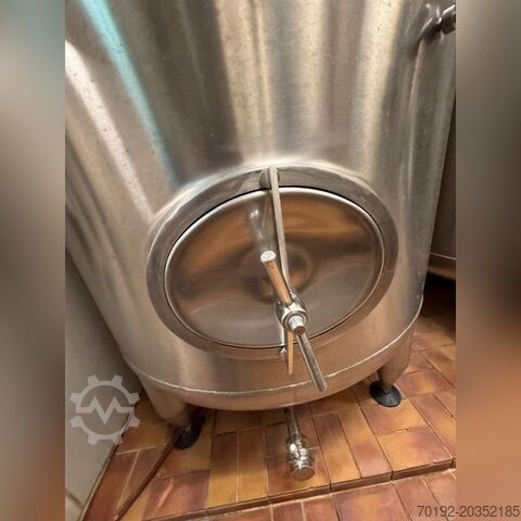 Serbatoio di stoccaggio per birrificio verticale da 5982 litri, Aisi304 Kaspar Schulz K0155