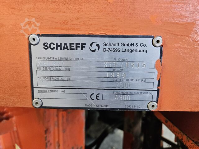 φορτωτής Scheff 833