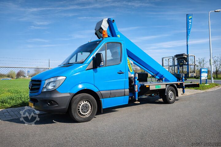 Plataforma elevadora sobre camión Palfinger P260 B