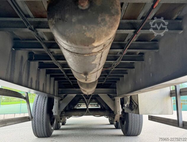 Odprta polprikolica s ponjavo GROENEWEGEN DRO-14-27 GALVANISED CHASSIS DISC BRAKES SLIDING