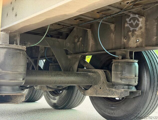 Odprta polprikolica s ponjavo GROENEWEGEN DRO-14-27 GALVANISED CHASSIS DISC BRAKES SLIDING