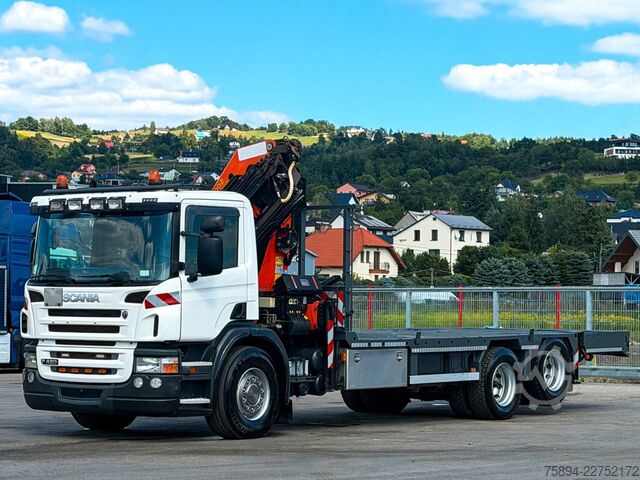 Эвакуатор SCANIA P 420* PLATFORM 6,80m * PK 29002+FUNK * TOP