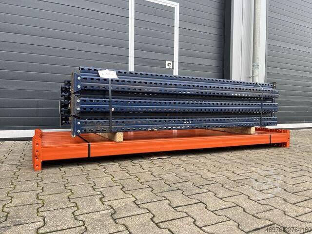 2.300 × 1.100 مم / الطول: 14,10 متر طولي. Mecalux Palettenregalanlage Palettenregal Regal