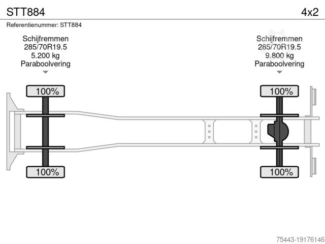 Damperli kamyon DAF LF 230 FA 4x2 14T – PowerLine - Alumac kipper +...