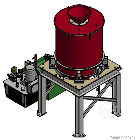 Pusher-bottom centrifuge CEPA KSE 500 