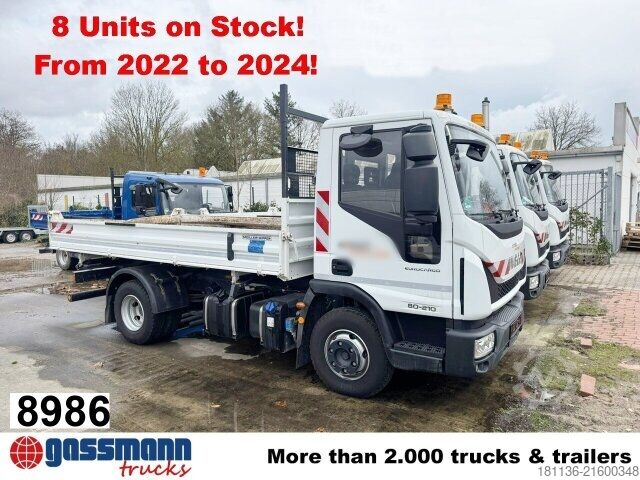 Þyrlubíll sendibíll Iveco ML80E21 4x2, 2x AHK