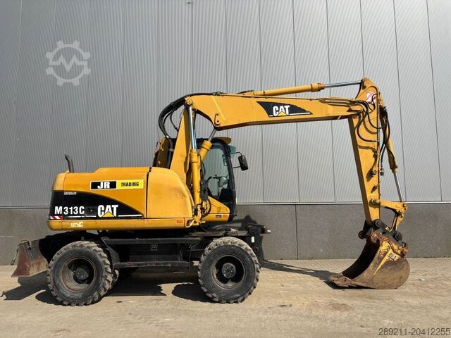 Kolové rypadlo CAT M 313 C (Low verified hours)