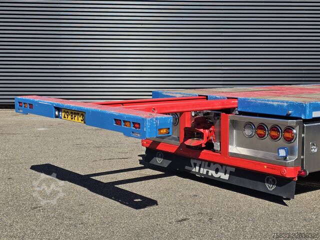 Platforma de încărcare Scania R520 V8 8x2/6 / HMF 70 tm + JUMBO AANHANGER