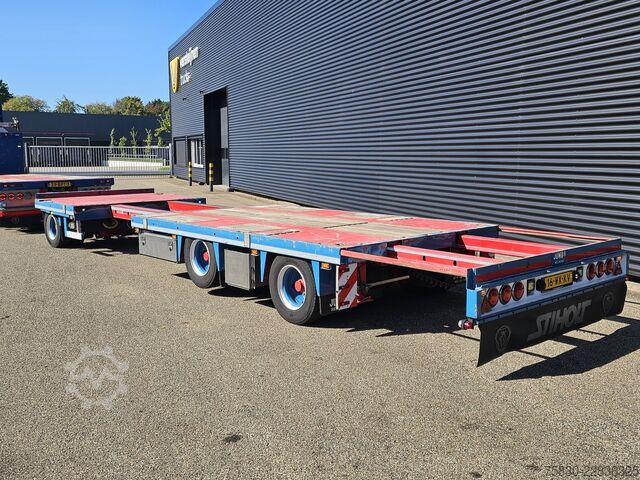 Yükleme platformu Scania R520 V8 8x2/6 / HMF 70 tm + JUMBO AANHANGER