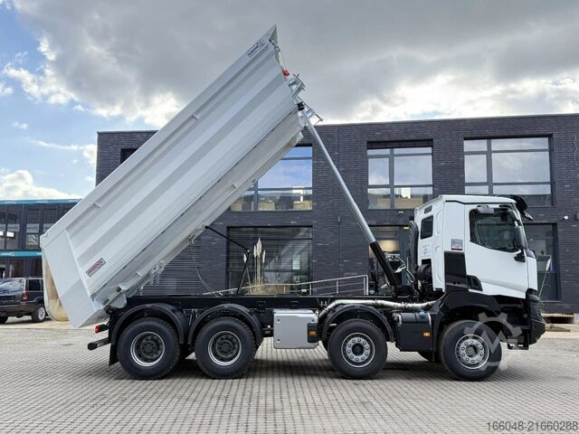 Camion de gunoi Renault K 480 Renault K480 8X4 EuromixMTP TMK 18 Kipper