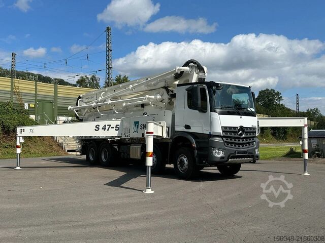 Betonpumpe Mercedes-Benz Arocs 4142 Arocs 5 4142 8x4 SWAN TSP 47-5 160RZ...