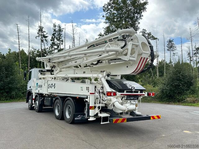 Pompa do betonu Mercedes-Benz Arocs 4142 Arocs 5 4142 8x4 SWAN TSP 47-5 160RZ...