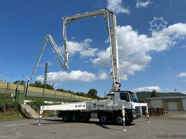 Betonpumpe Mercedes-Benz Arocs 4142 Arocs 5 4142 8x4 SWAN TSP 47-5 160RZ...