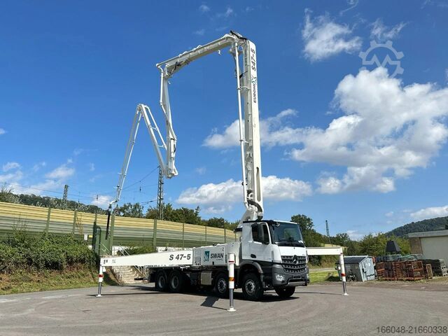 Betonpumpe Mercedes-Benz Arocs 4142 Arocs 5 4142 8x4 SWAN TSP 47-5 160RZ...