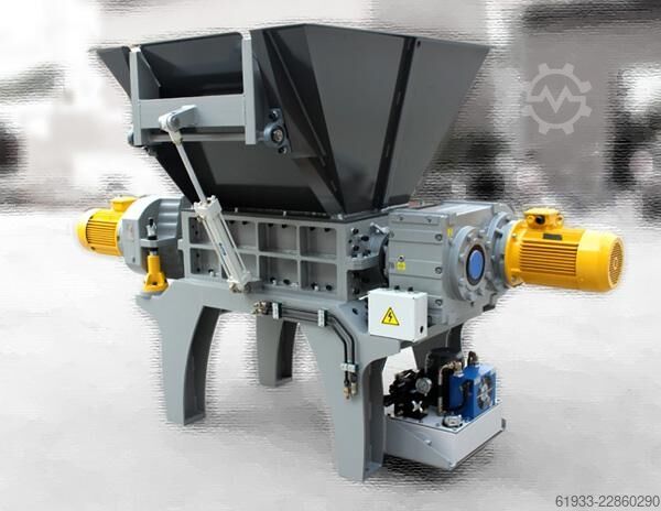 Dobbeltskaktet shredder Genox M800