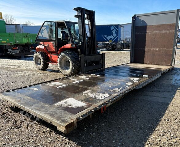 Swap body platform Krone Jumbo Plattform 7,82 mit Lochleiste