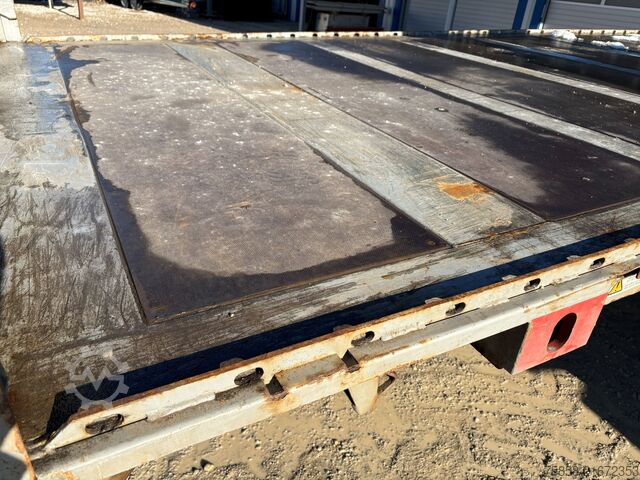 Swap body platform Krone Jumbo Plattform 7,82 mit Lochleiste