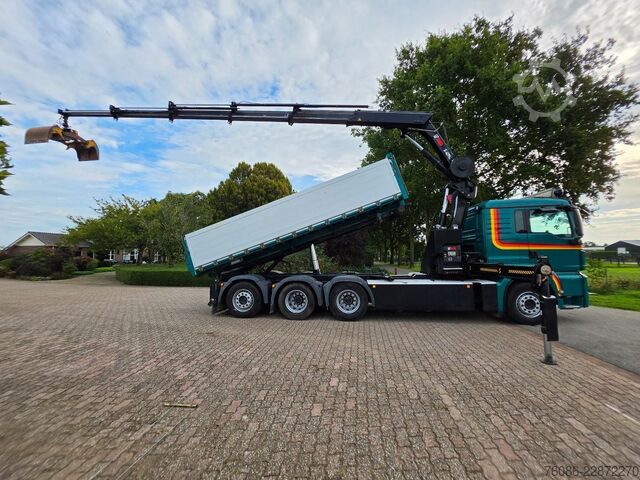 Kabeļu sistēma MAN TGS 35.500 8x4 KRAAN/CONTAINER/KIPPER!! AFSTAND...