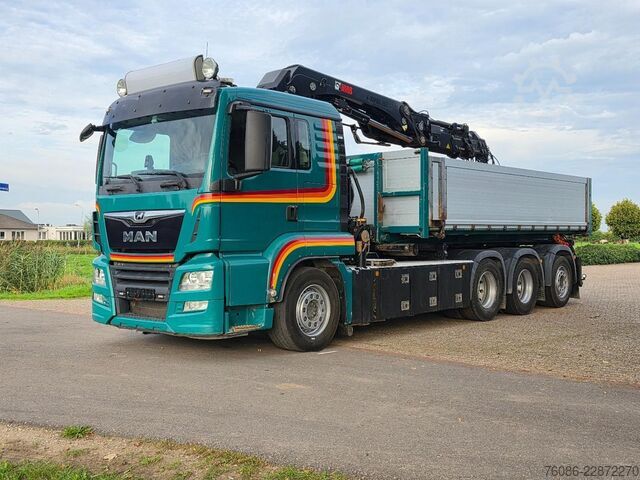 Kabeļu sistēma MAN TGS 35.500 8x4 KRAAN/CONTAINER/KIPPER!! AFSTAND...